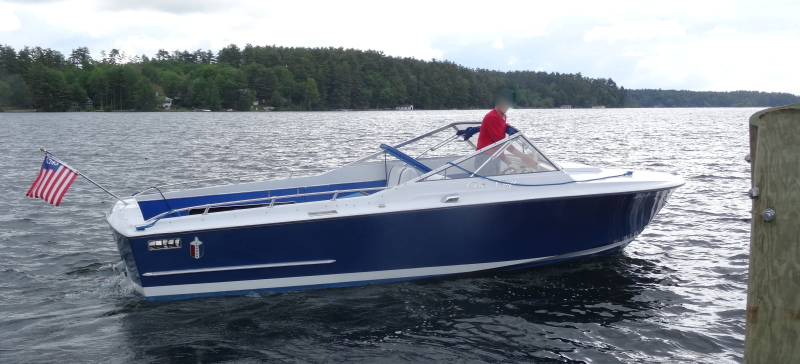 Boats For Sale in New Hampshire by owner | 1970 25 foot Chris Craft lancer